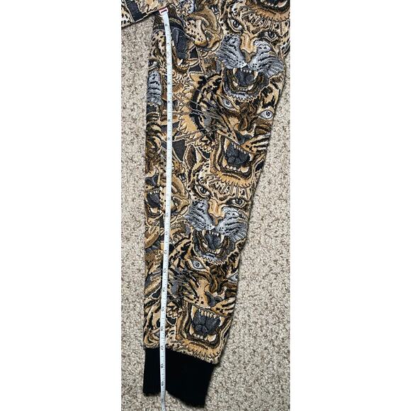 Zara Men's - Tiger Jacquard Quilted Sweater - Excellent! - Picture 9 of 16